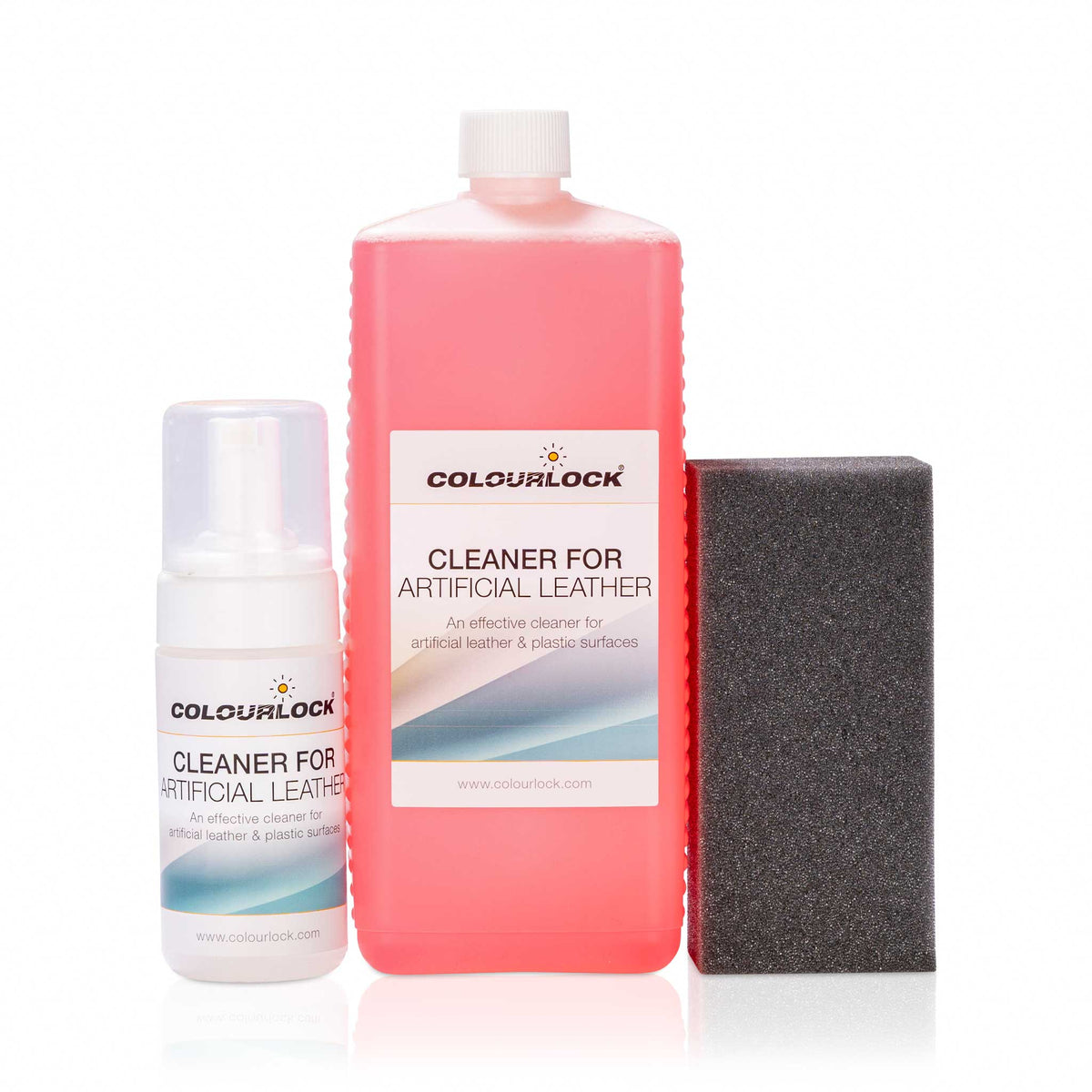 Cleaner for Artificial Leather with Sponge