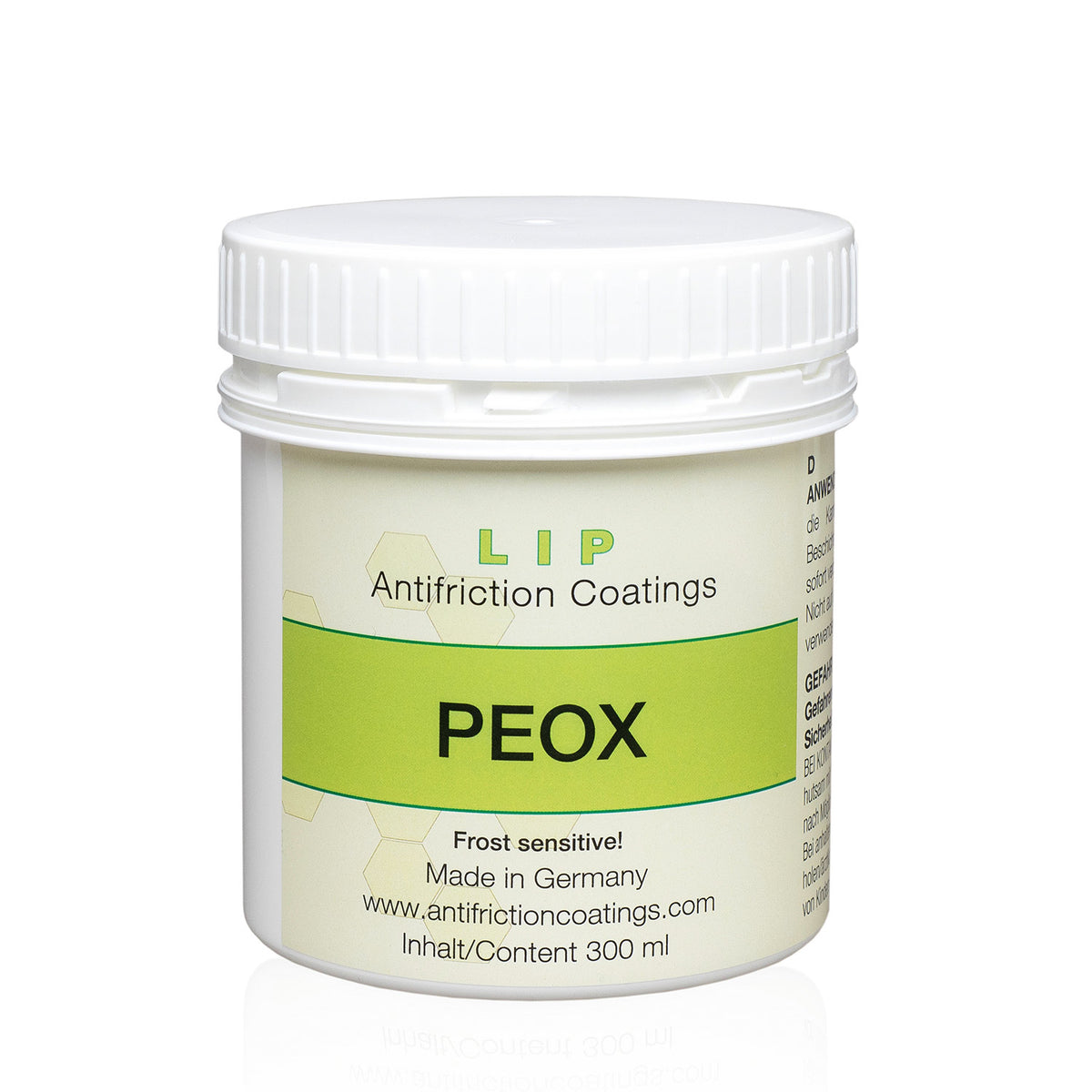 PEOX Antifriction Coating