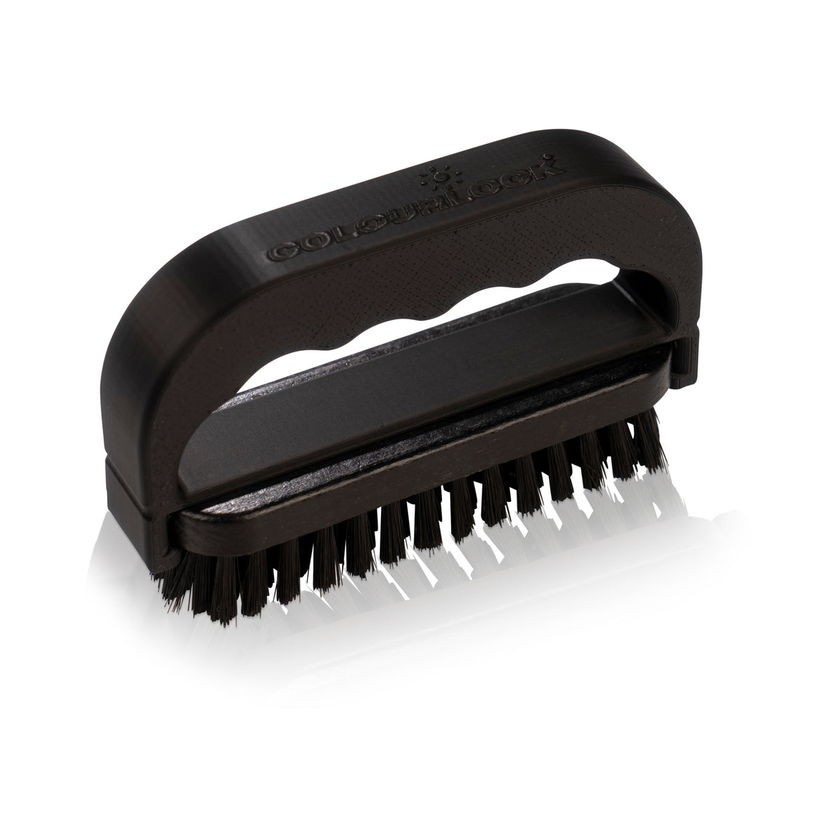 CleanGrip for black leather cleaning brush
