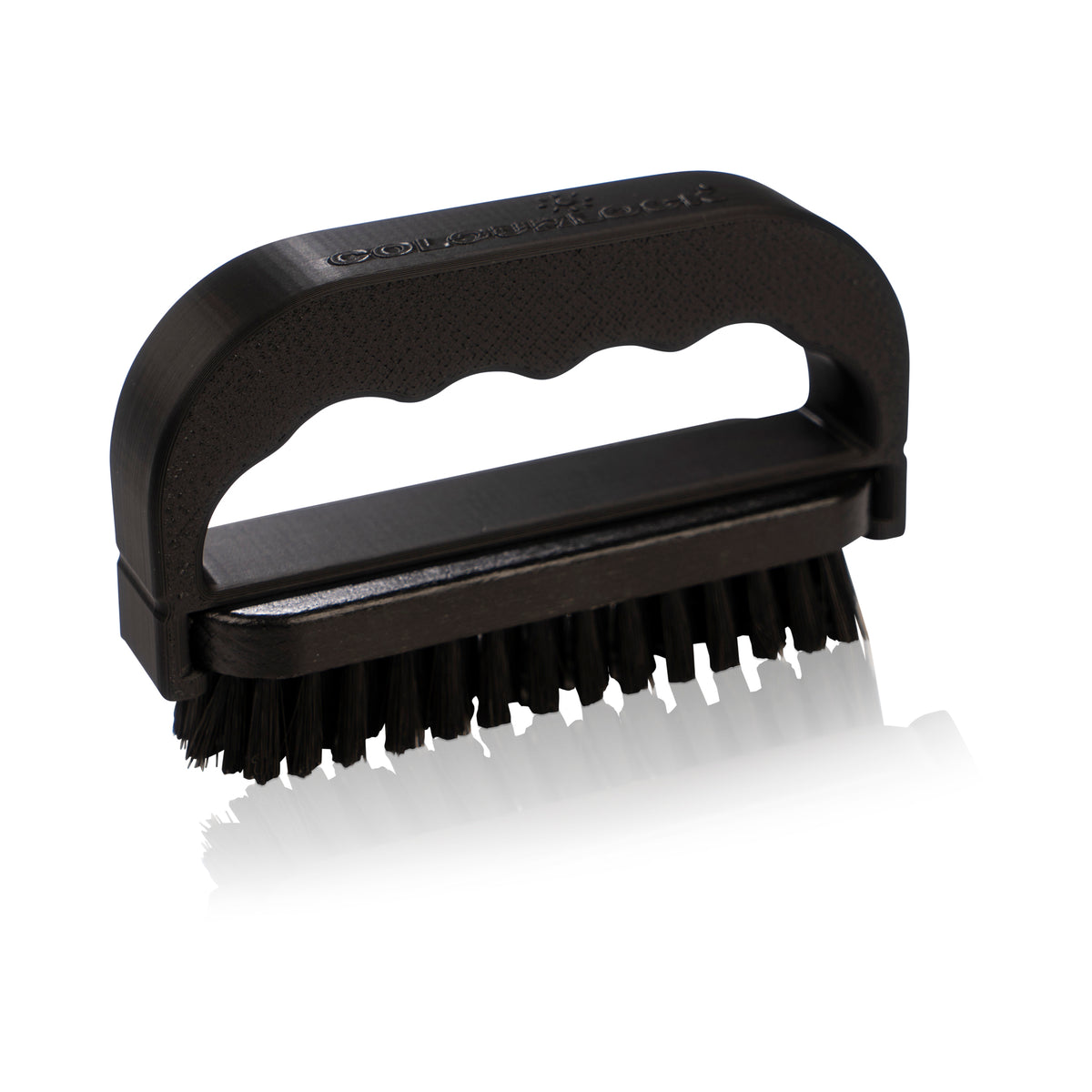 CleanGrip for black leather cleaning brush