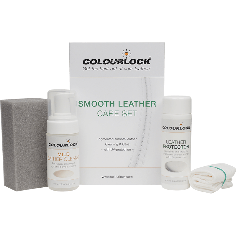 Smooth Leather Care Kit with Cleaner and Protector