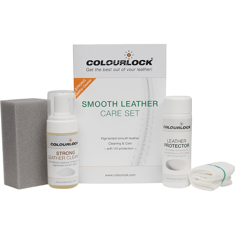 Smooth Leather Care Kit with Cleaner and Protector