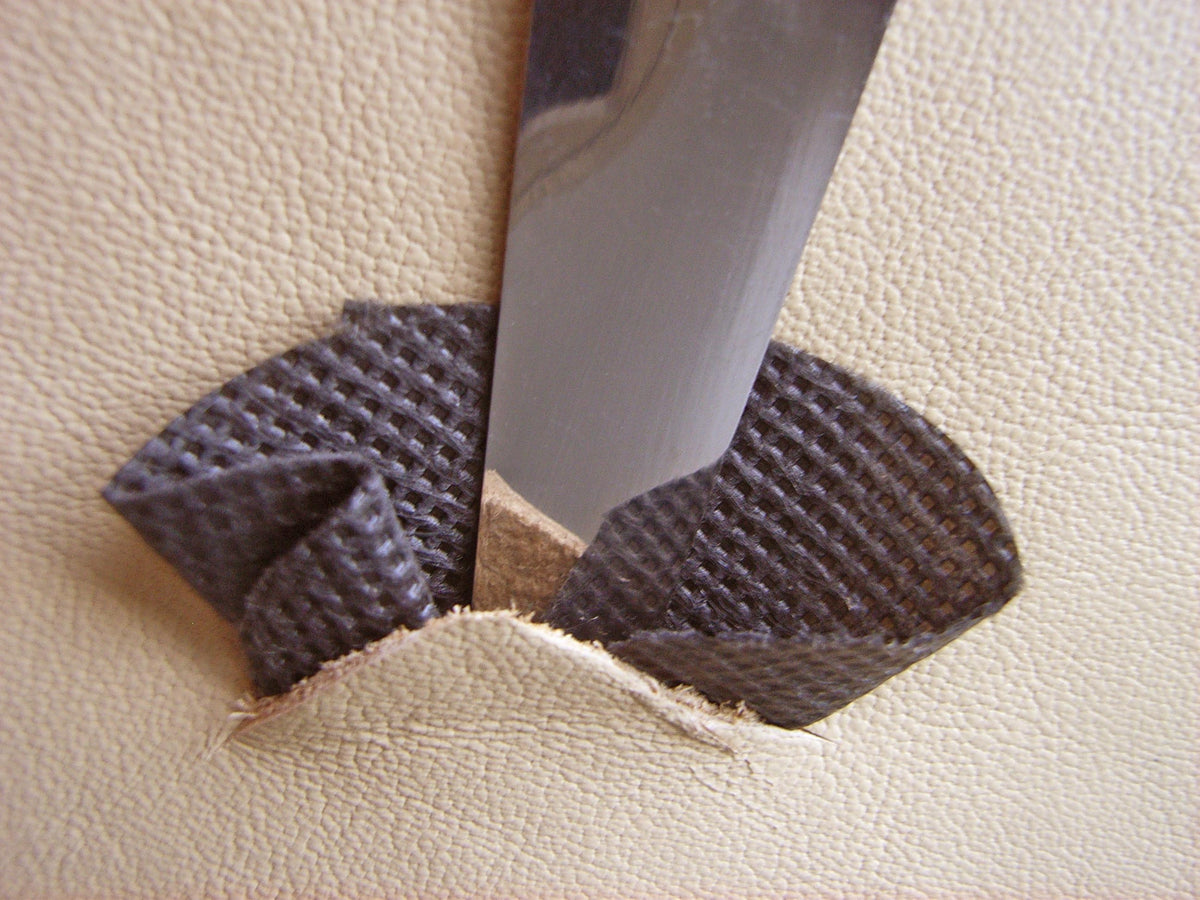 Leather Glue Repair Kit with Backlining Cloth