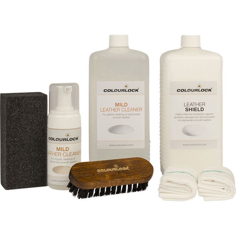 New Leather Care Kit with Cleaner and Shield
