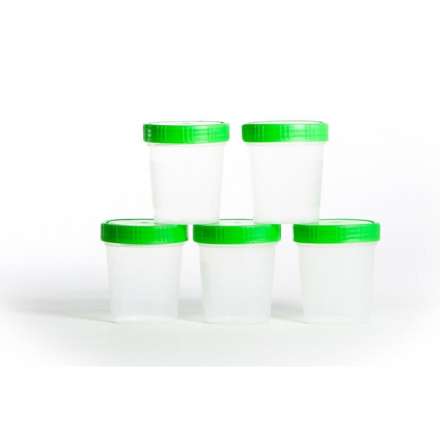 Re-useable Plastic Beakers with lids (Pack of 10)